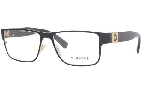 rectangle versace glasses|gold frame men's versace glasses.